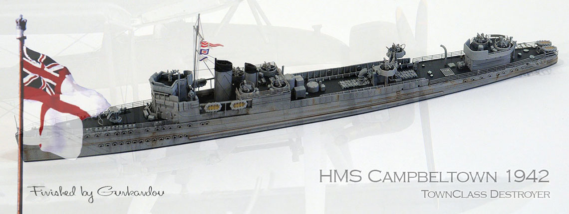 RN Town Class DD HMS Campbeltown