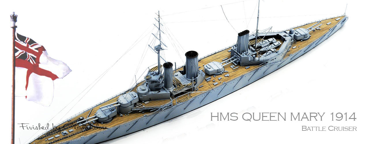 RN Lion Class CC HMS Queen Mary